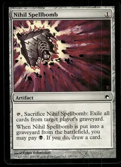 1x Nihil Spellbomb - Scars of Mirrodin - NM - MTG - Image 1