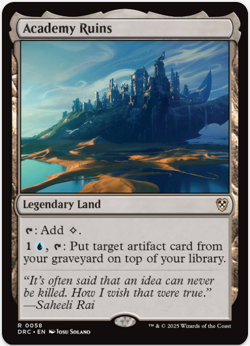 1 x Academy Ruins - DRC - LP - MTG - Image 1