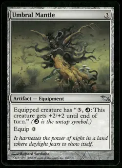 1x Umbral Mantle - Shadowmoor - NM - MTG - Image 1