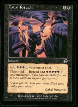 1x Cabal Ritual - Torment - NM - MTG - Image 1