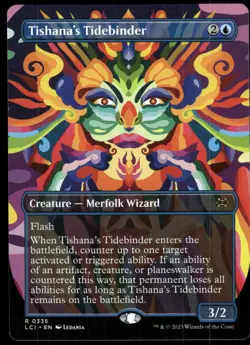 1x Tishana's Tidebinder (Borderless) - The Lost Caverns of Ixalan - NM - MTG - Image 1