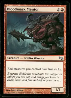 1x Bloodmark Mentor - Shadowmoor - NM - MTG - Image 1