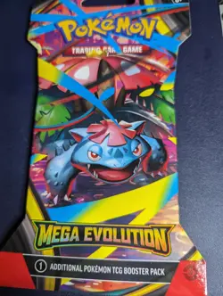 Mega Evolution Sleeved Booster Pack - BRAND NEW (1) Sealed Pokemon Booster Pack - Image 1