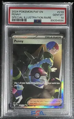 PSA 10 PENNY 2024 Pokemon Paldean Fates #239 Special Illustration Rare - Image 1