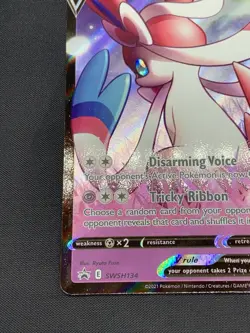 Dark Sylveon V SWSH134 | Pokemon TCG Celebrations Black Star Promo | Near Mint - Image 4
