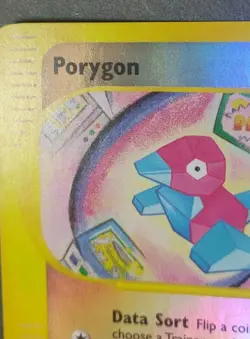 Reverse-Holographic Pokemon Aquapolis Set Porygon 103a/147 (English) - Image 3