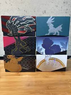 Pokemon Empty Elite Trainer Boxes ETB set of 6 - Image 1