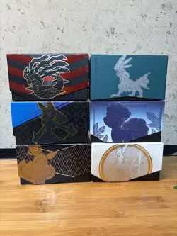 Pokemon Empty Elite Trainer Boxes ETB set of 6 - Image 3