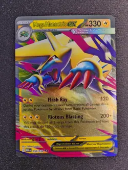 Pokemon TCG Mega Manectric ex 050/132 Mega Evolutions MINT/Near Mint - Image 1