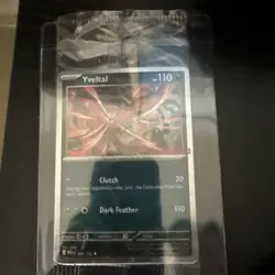 Pokemon TCG Yveltal 088/132 Holo Mega Evolution (Sealed GameStop Promo) - Image 1