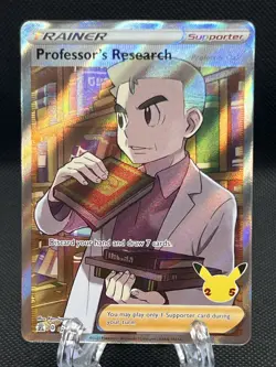 Pokemon TCG Professor's Research Celebrations 024/025 Holo Ultra Rare - Image 1