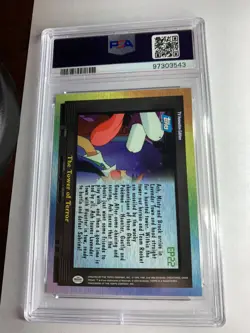 2000 Topps Pokemon TV #EP22 The Tower of Terror Gengar Series 2 PSA 8 NM-MT - Image 2