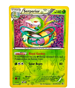 Serperior RC3/RC25-Legendary Treasures Radiant Collection 2013-Holo R Pokemon NM - Image 1