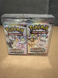 36x Packs Pokemon TCG Prismatic Evolutions Booster Packs | BOOSTER BOX 💫 - Image 1