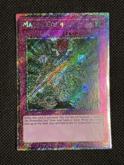 YuGiOh! - Macro Cosmos RA03-EN164 Platinum Secret Rare 1st Edition Near Mint - Image 1
