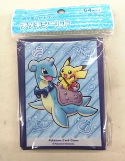 Pokemon Deck Shield Riding Lapras Card Game - Image 1