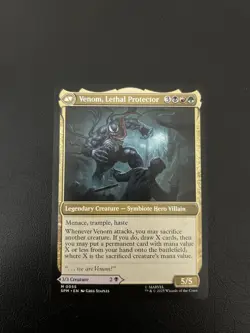 Eddie Brock - Venom Lethal Protector - Mtg: Spider-Man Regular Mythic Rare 55 - Image 2