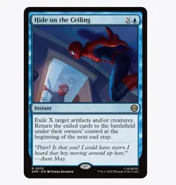 Hide on the Ceiling - Marvel's Spider-Man (SPM) - MTG Rare #32 | Regular Card - Image 1