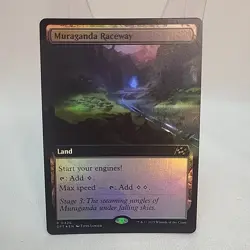 Muraganda Raceway MTG NM Foil Extended Art Near Mint Fast Shipping From Canada - Image 1