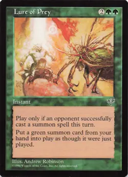 MTG - Lure of Prey - Mirage - Image 1