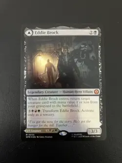 Eddie Brock - Venom Lethal Protector - (Foil) Mtg: Spider-Man Mythic Rare 55 - Image 1