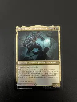 Eddie Brock - Venom Lethal Protector - (Foil) Mtg: Spider-Man Mythic Rare 55 - Image 2