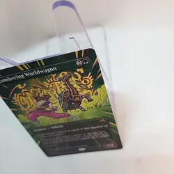 Lumbering Worldwagon Borderless MTG NM Non Foil Fast Shipping Near Mint Canadian - Image 3