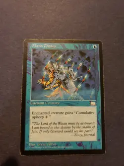 MTG Mana Chains Weatherlight Regular Common - Some Edge Wear - See Pics - Image 1