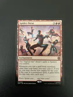 Spider-Verse - MTG - Spider-Man Regular Mythic Rare 93 - Image 1