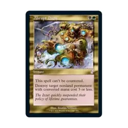 WOTC MtG Time Spiral: Remastered Abrupt Decay (S) NM - Image 1