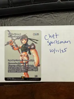 Yuffie Kisaragi SHOWCASE Final Fantasy NM mtg - Image 1