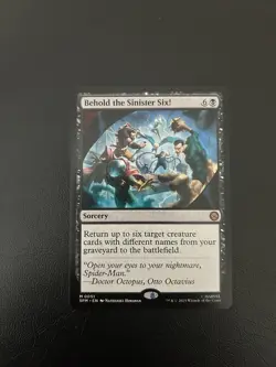 Behold the Sinister Six - MTG - Spider-Man Regular Mythic Rare 51 - Image 1