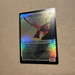 Tazri, Stalwart Survivor #56 (Foil) MTG March of the Machine - Image 2