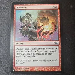 Detonate | MtG Magic Mirrodin | English | - Image 1