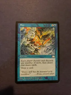 MTG Flux Weatherlight Regular Common - Bit of Edge Wear - See Pics - Image 1
