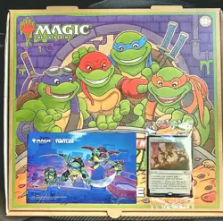 2025 NYCC MTG X TEENAGE MUTANT NINJA TURTLES PROMO CARD - Image 1