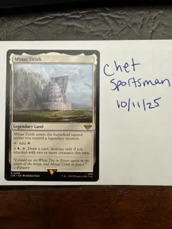 Minas Tirith LOTR NM mtg - Image 1
