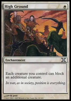 High Ground - Medium Play MTG 10th Edition - Image 1