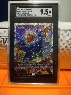 MTG Radiant Lotus Fracture Foil Aetherdrift Mythic Card 416 - Image 1