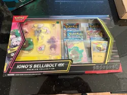 Pokemon TCG Ionos Bellibolt EX Premium Collection Box Sealed - Image 1