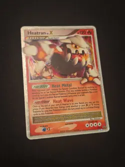 HEATRAN LV.X DP31 Pokemon TCG(Holo Rare) Diamond and Pearl Promos - HP 2008 - Image 1