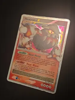 HEATRAN LV.X DP31 Pokemon TCG(Holo Rare) Diamond and Pearl Promos - HP 2008 - Image 3