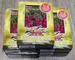 YUGIOH CROSSROADS OF CHAOS SPECIAL EDITION (3 BOOSTER PACKS) - FACTORY SEALED - Image 3