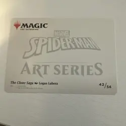 magic the gathering marvel spiderman Art Card 42/54 - Image 2