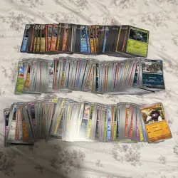 Pokemon card Lot Of 100 With Holo/Reverse Holos Included! Bulk Lot - Image 1
