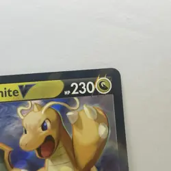 Pokemon TCG Dragonite V Pokemon Go 49/78 Full Art Ultra Holo Rare Card NM 2022 - Image 3