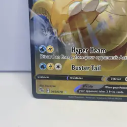 Pokemon TCG Dragonite V Pokemon Go 49/78 Full Art Ultra Holo Rare Card NM 2022 - Image 5