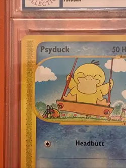 2002 Pokemon Psyduck 104 Regular Aquapolis E-Series Vintage Slabbed Card MYPC - Image 3