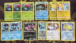 Pokemon TCG Lot of 12 Pokemon Holo/Rare Cards NM/LP Conditions w/ Reverse Holos - Image 1