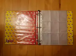 Pokemon Card Folder Vintage 1999 Official TCG Ring Binder & 25 Card Pockets - Image 4